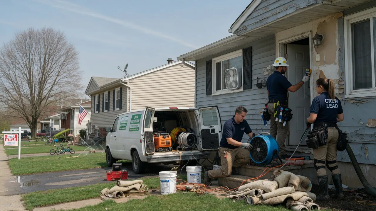 Flood Cleanup in Elmira, NY near me