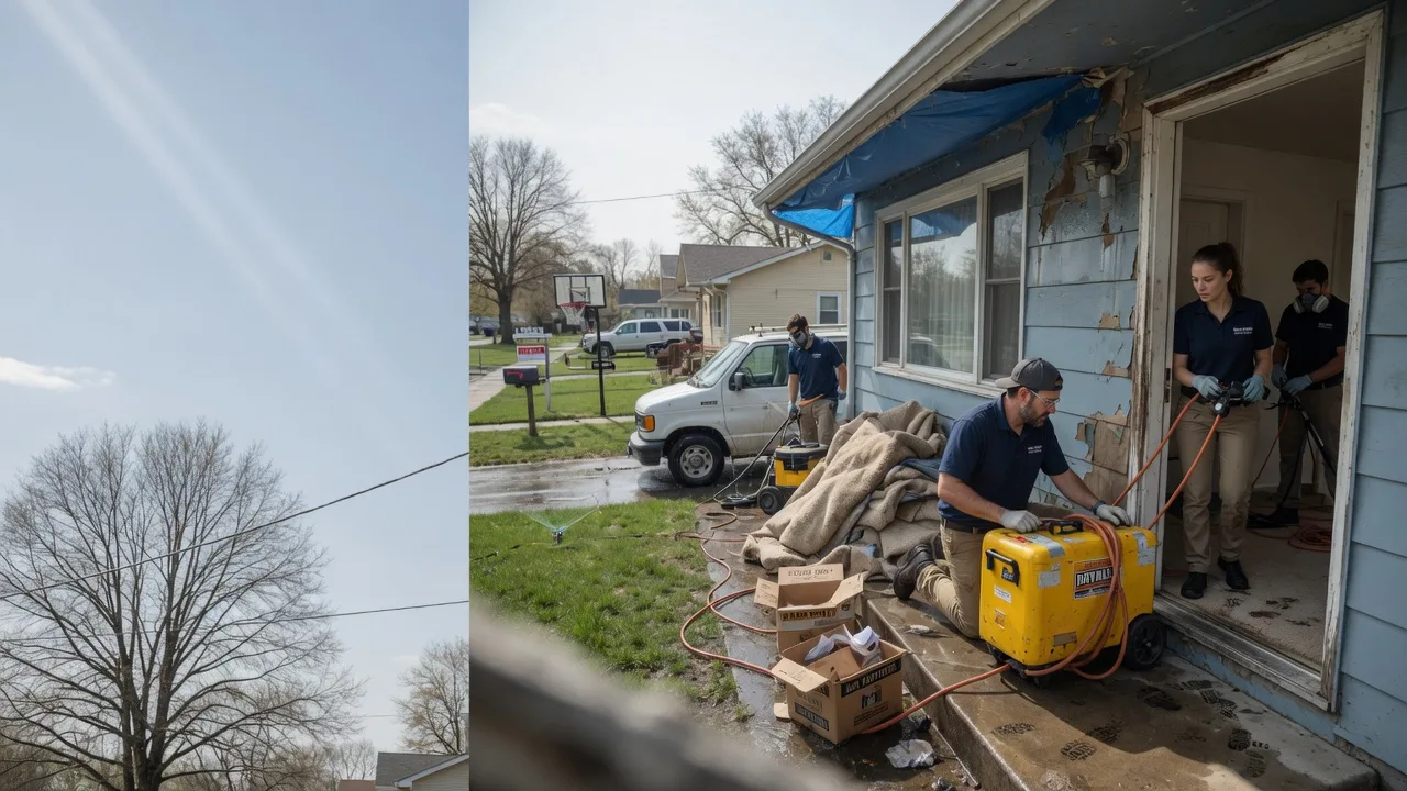 Basement Flood Cleanup in Elmira, NY near me